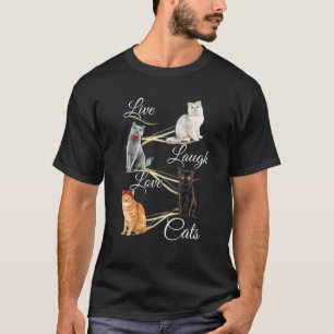Katjoniserande atinspiration från katter av prima t shirt