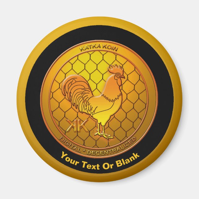 KatkaKoin Cryptocurrency ICO Magnet (Framsidan)