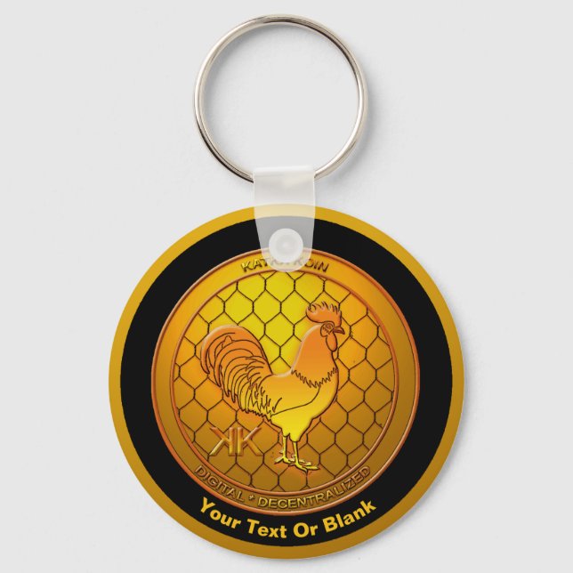 KatkaKoin Cryptocurrency ICO Nyckelring (Framsida)