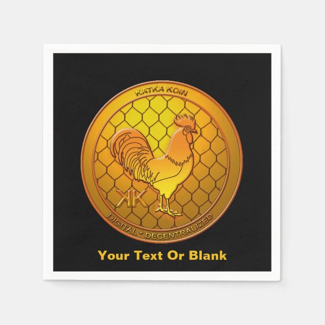 KatkaKoin Cryptocurrency ICO Pappersservett (Framsidan)