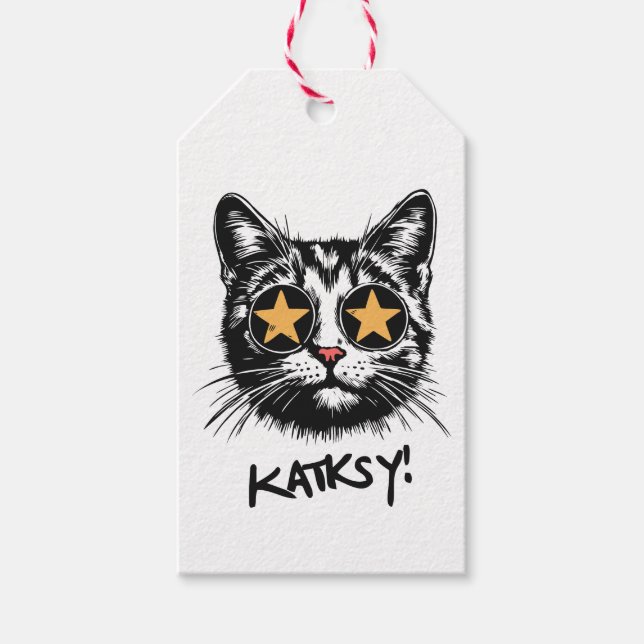 Katksy Presentetikett (Framsidan)