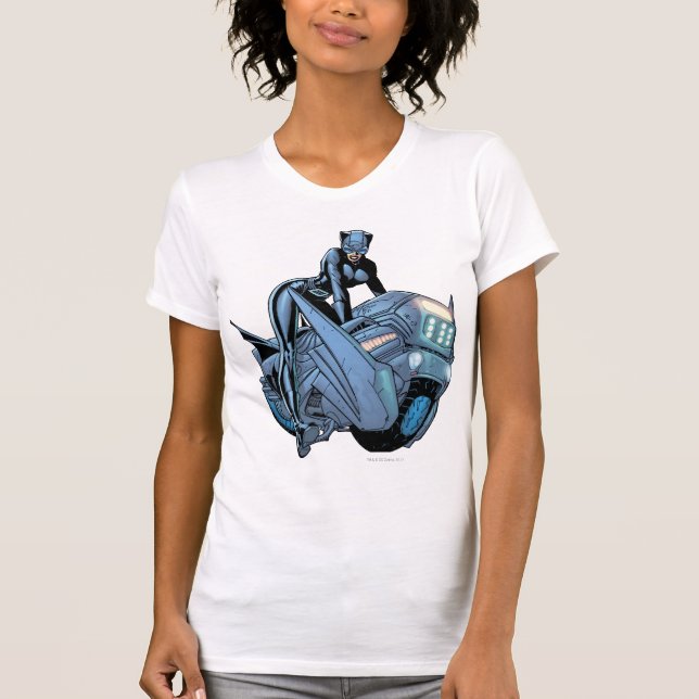 Katkvinna och cykel tee shirt (Framsida)