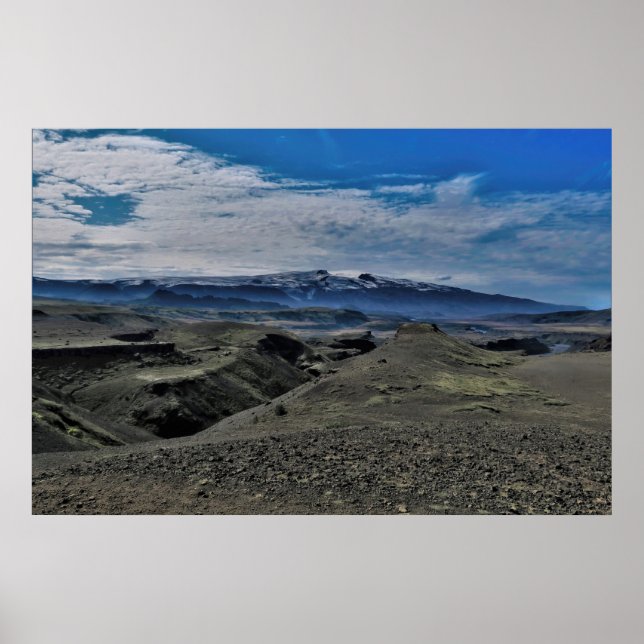 Katla Volcano Poster (Framsidan)