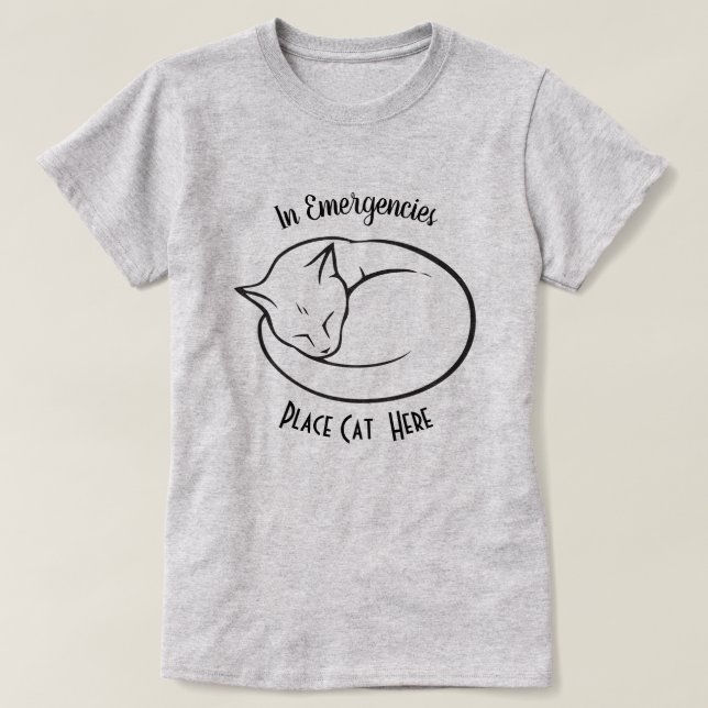 KATLAST | Akut Katt T-shirt (Design framsida)