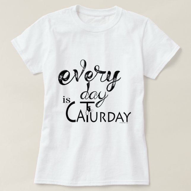 KATLAST | Varje dag är Katurdagen Tröja (Design framsida)