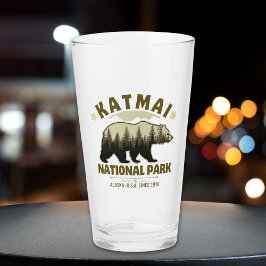 Katmai National Park, Established 1918, Alaska Glaskopp