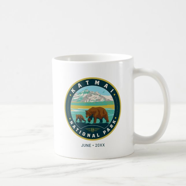Katmai National Park Kaffemugg (Höger)