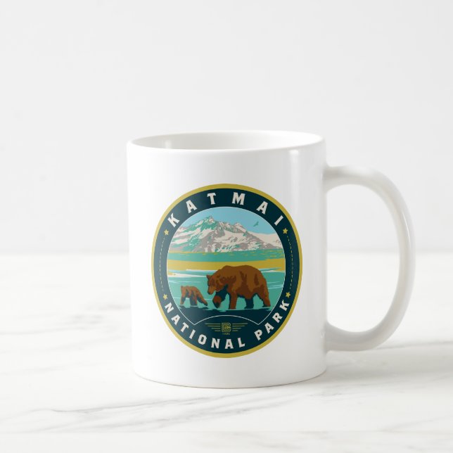 Katmai National Park Kaffemugg (Höger)