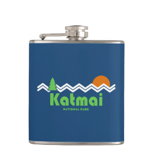 Katmai National Park Retro Fickplunta