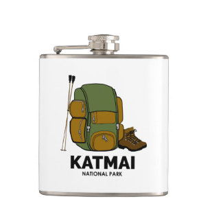 Katmai National Park-ryggsäck Fickplunta