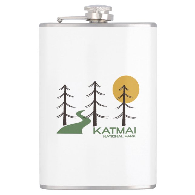 Katmai National Park Trail Fickplunta (Framsidan)