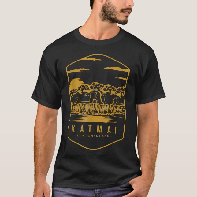 Katmai National T Shirt (Framsida)