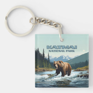 Katmai nationalpark Alaska Bear Brooks River