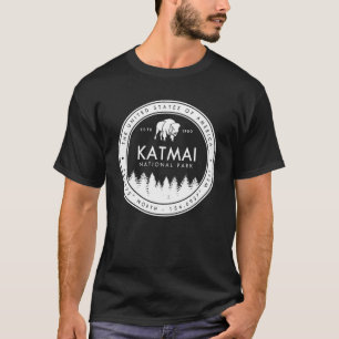 Katmai nationalpark Alaska Souvenir AK T Shirt