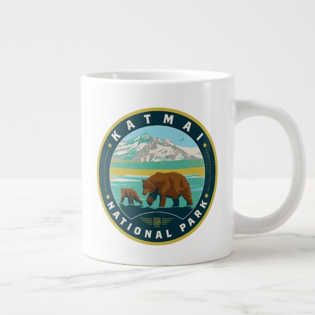 Katmai nationalpark jumbo mugg (Höger)