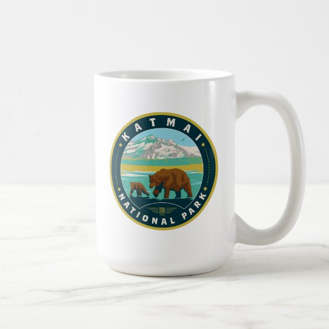 Katmai nationalpark kaffemugg (Höger)