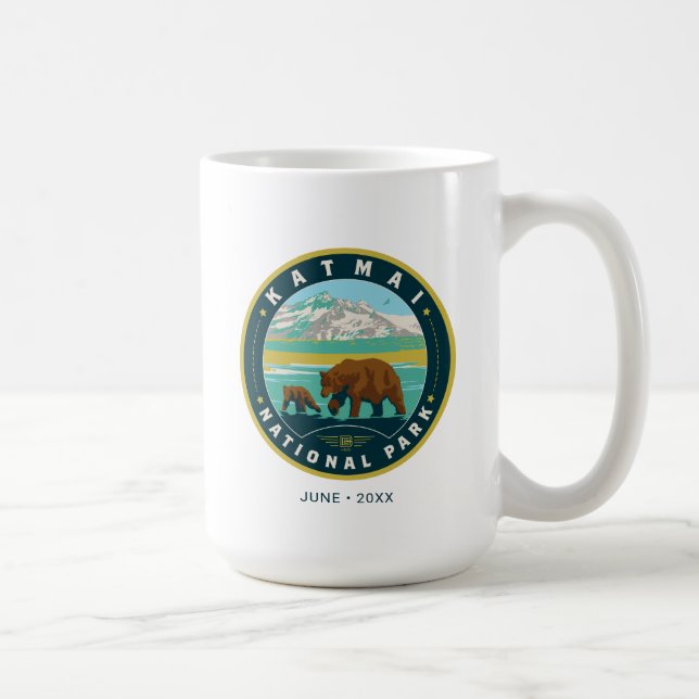 Katmai nationalpark kaffemugg (Höger)