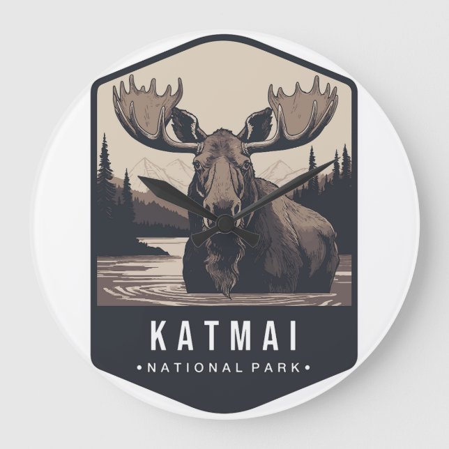 KATMAI NATIONALPARK KLOCKA 2025 (Framsida)
