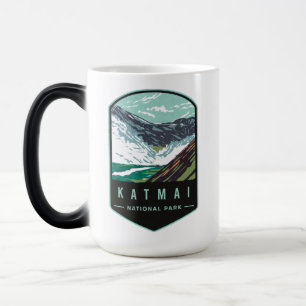 Katmai nationalpark magisk mugg