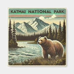 Katmai nationalpark magnet