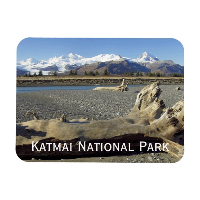 Katmai nationalpark Magnet (Horisontell)