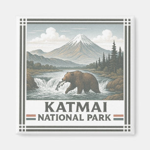Katmai nationalpark magnet
