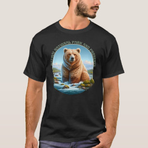 Katmai nationalpark och beskyddare t shirt
