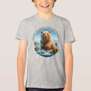 Katmai nationalpark och beskyddare t shirt