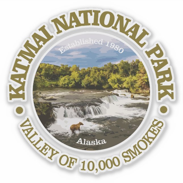 Katmai NP2 Klistermärken (Framsida)