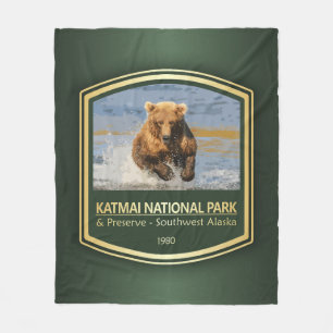 Katmai NP (PF1) Fleecefilt