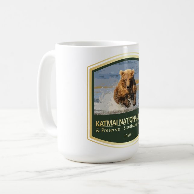 Katmai NP (PF1) Kaffemugg (Framsida vänster)