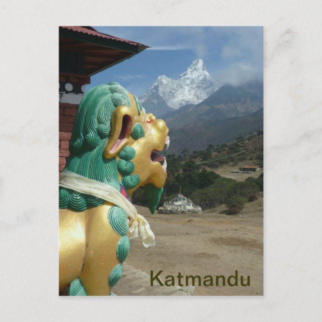 Katmandu, Nepal Vykort (Framsida)