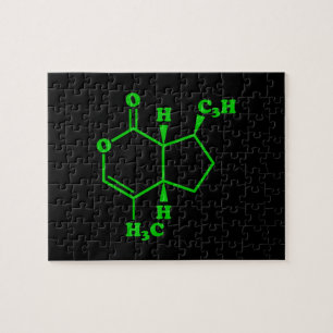 Katnip Nepetalactone Molecular Chemical Formula Pussel