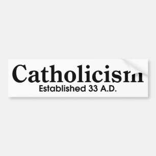 Katolicism Bildekal