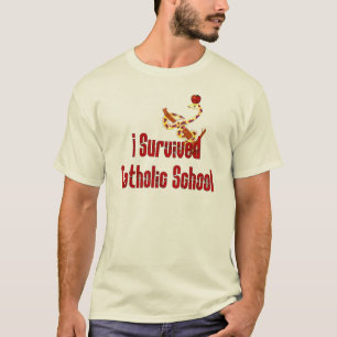 Katoliken skolar överlevanden t shirt