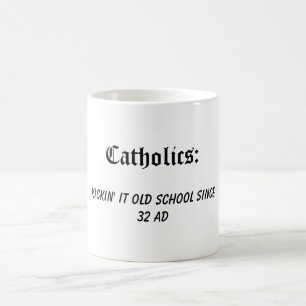Katoliker: Kickin det old school Kaffemugg