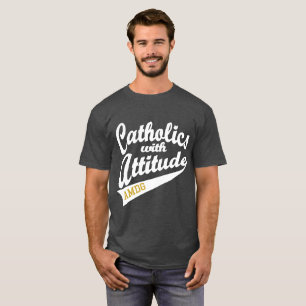 Katoliker med attitydgaranti t shirt