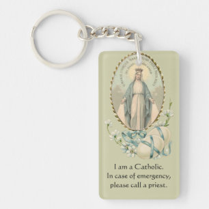 Katolisk-ID-Religiösa, bläddrad Virgin Mary