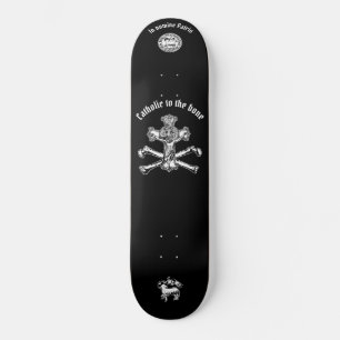 Katolisk till benet - Skateboard, 8 1/8 tum Deck Mini Skateboard Bräda 18,5 Cm