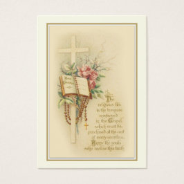 KATOLISKT NUN-ÅRSDAGEN FÖR HELIGA AV VINJER VISITKORT