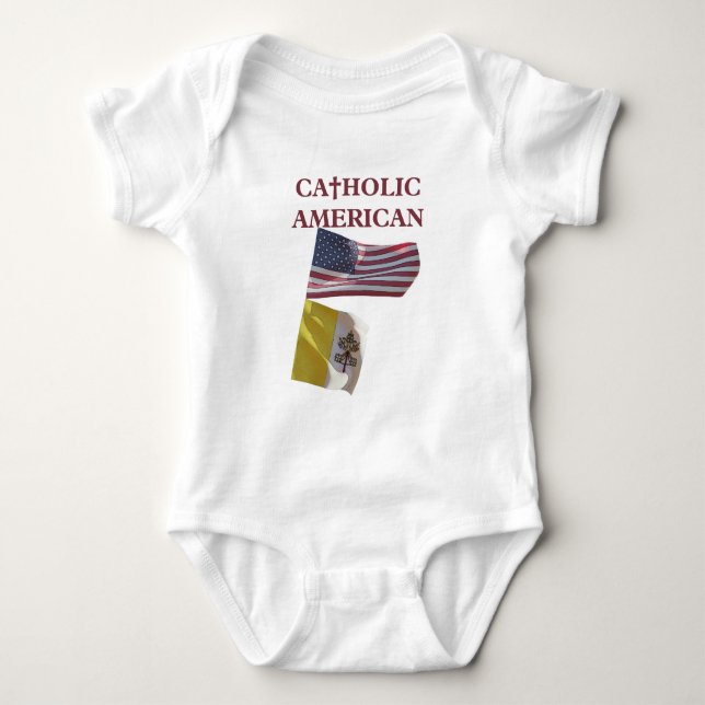 Katolsk amerikansk Leo 14 T Shirt (Framsida)
