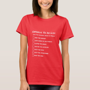 Katolsk Att göra-lista T Shirt