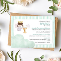 Katolsk baptism Watercolor Cute Angel Girl