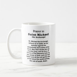 Katolsk bön för skydd och mod kaffemugg