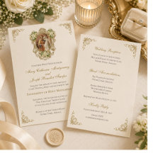 Katolsk bröllopssmycke Nuptialmässa