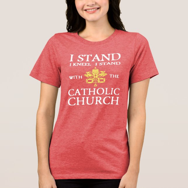 Katolsk calisthentik t shirt (Framsida)