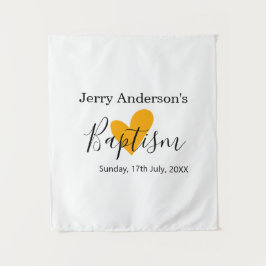 Katolsk dop barn modern enkel QR minimal