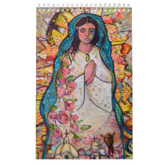 Katolsk folkkonstkalender av Jen Norton Kalender