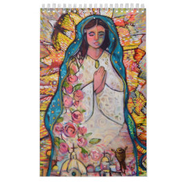 Katolsk folkkonstkalender av Jen Norton Kalender