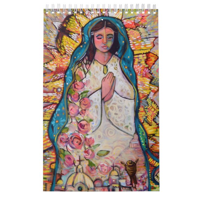 Katolsk folkkonstkalender av Jen Norton Kalender (Omslag)